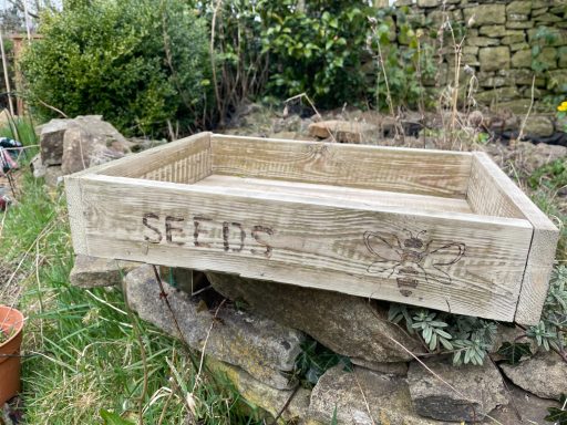 Wooden Seed Tray
